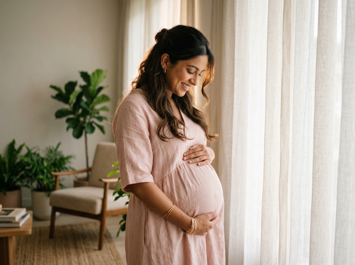 Mother bonding with baby after Garbhasanskar and wellness care at Yogtatvah Wellness & Beyond